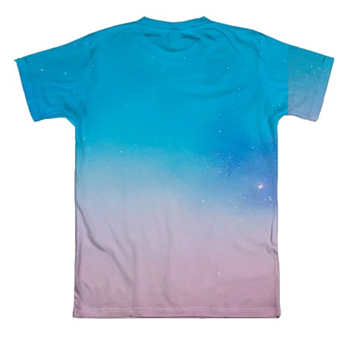 3D футболка GRIS x Neva (вид ззаду)