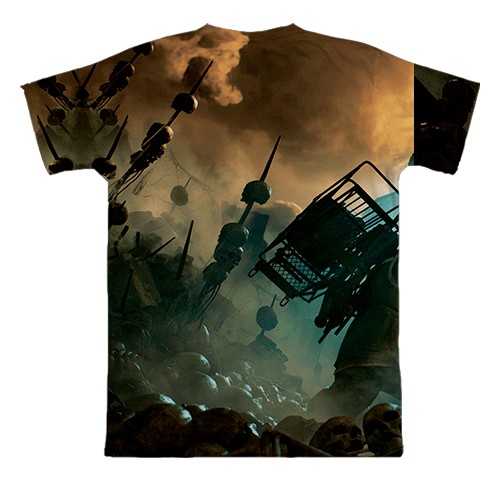 3D футболка The Forever Winter (вид сзади)