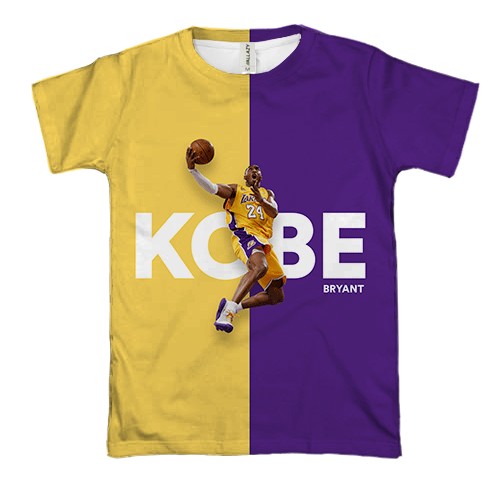 3D футболка Kobe Bryant Tribute (вид спереду)