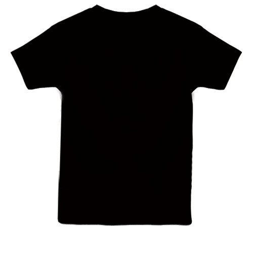 Детская 3D футболка CS2, CT x Dragon Lore (вид сзади)