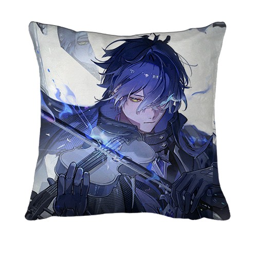 3D подушка Flins - Genshin Impact (вид сзади)