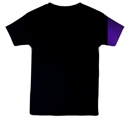 Дитяча 3D футболка CoD Black Ops 7 Zombies (вид ззаду)