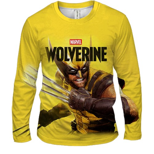 Мужской 3D лонгслив Marvel