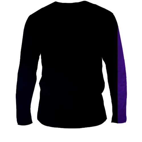 Мужской 3D лонгслив CoD Black Ops 7 Zombies (вид сзади)