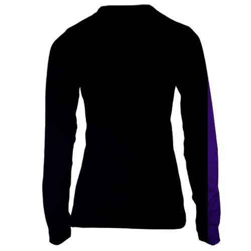 Женский 3D лонгслив CoD Black Ops 7 Zombies (вид сзади)