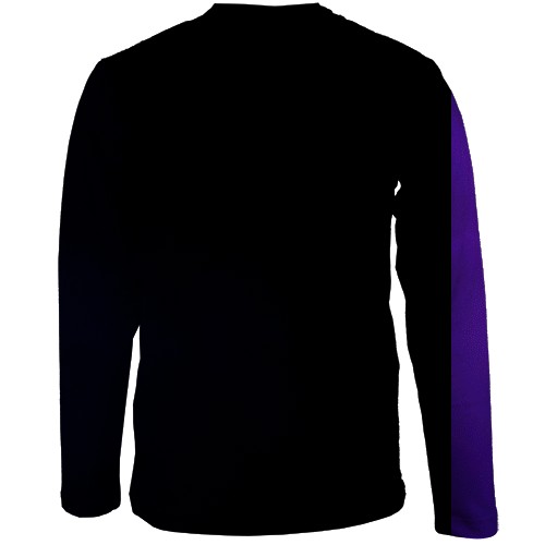 Детский 3D лонгслив CoD Black Ops 7 Zombies (вид сзади)