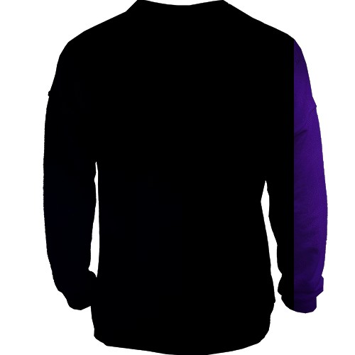 3D свитшот CoD Black Ops 7 Zombies (вид сзади)