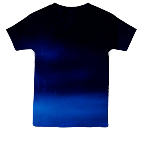 Детская 3D футболка Lego Batman (вид сзади)