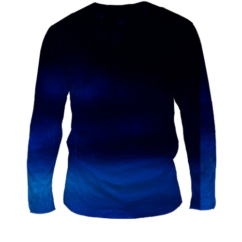 Мужской 3D лонгслив Lego Batman (вид сзади)