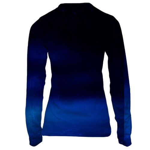 Женский 3D лонгслив Lego Batman (вид сзади)