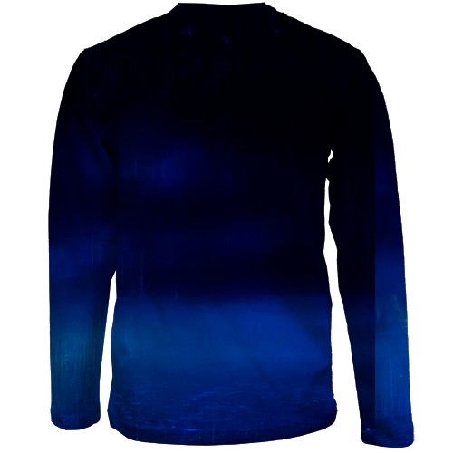 Детский 3D лонгслив Lego Batman (вид сзади)