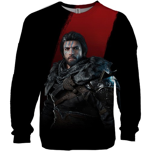 3D свитшот Crimson Desert (вид спереди)