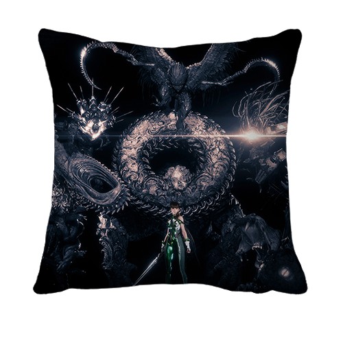3D подушка EVE (Stellar Blade) Dark (вид спереди)