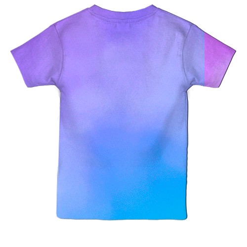 Дитяча 3D футболка HUNTRIX Kpop (вид ззаду)