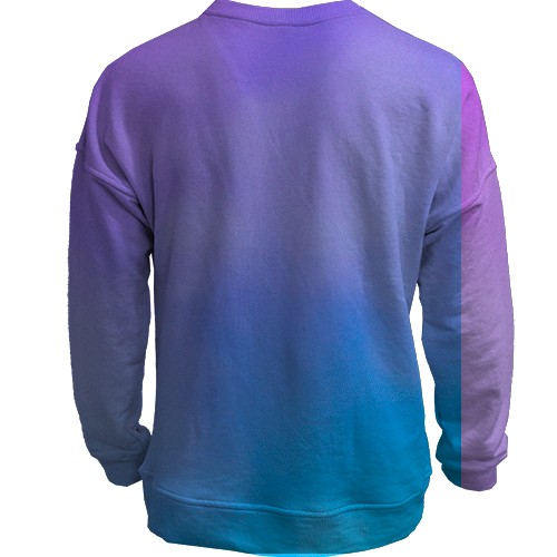 3D свитшот HUNTRIX Kpop (вид сзади)