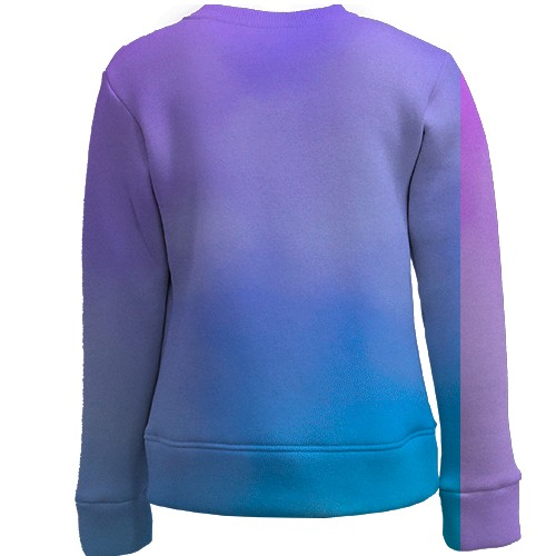 Детский 3D свитшот HUNTRIX Kpop (вид сзади)