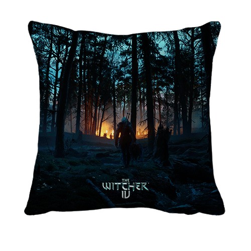 3D подушка Witcher IV - Dark Forest (вид спереди)