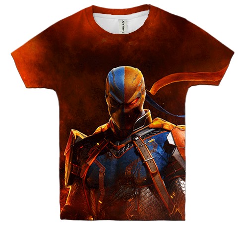 Дитяча 3D футболка Deathstroke - Suicide Squad (вид спереду)