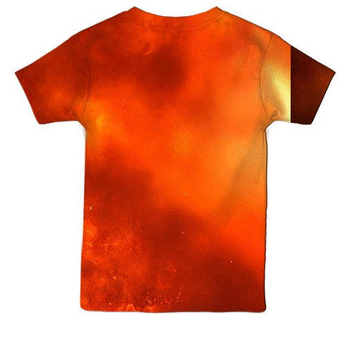 Дитяча 3D футболка Deathstroke - Suicide Squad (вид ззаду)