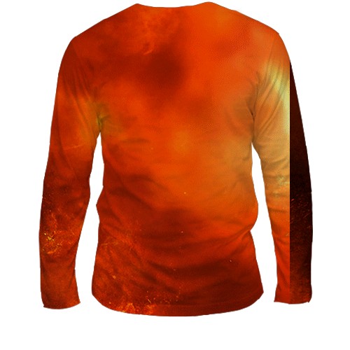 Мужской 3D лонгслив Deathstroke - Suicide Squad (вид сзади)