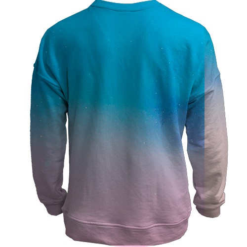 3D свитшот GRIS x Neva (вид сзади)