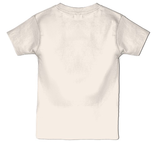 Детская 3D футболка Wuthering Waves (вид сзади)