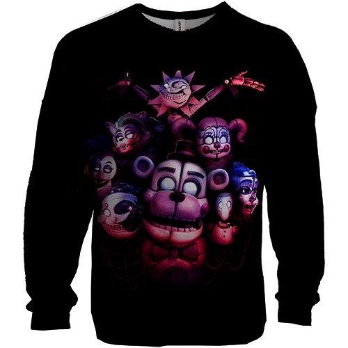 3D свитшот Five Nights at Freddy