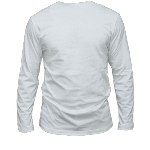 Чоловічий 3D лонгслів Astro Bot Game (вид ззаду)