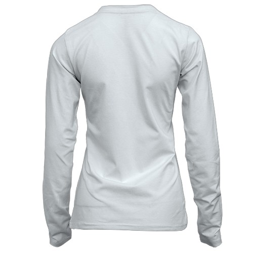 Жіночий 3D лонгслів Astro Bot Game (вид ззаду)