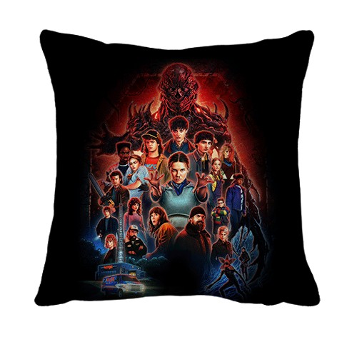 3D подушка Stranger Things Poster (вид спереду)