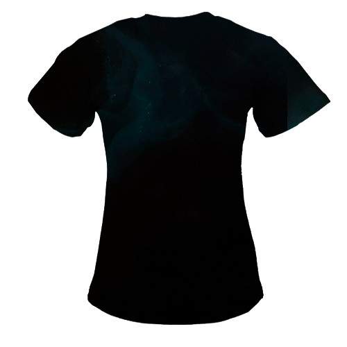 Женская 3D футболка Destiny 2 The Edge of Fate (вид сзади)