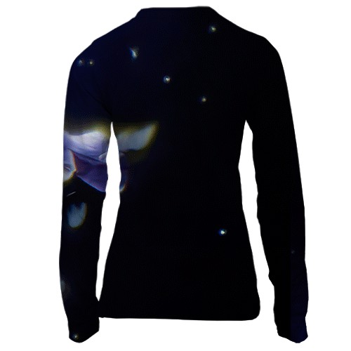 Жіночий 3D лонгслів Evernight - Honkai Star Rail (вид ззаду)