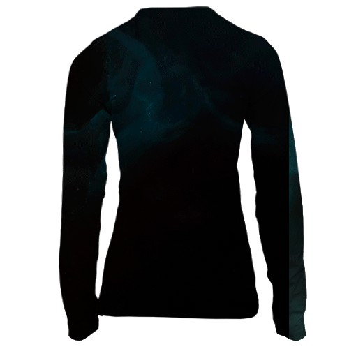 Жіночий 3D лонгслів Destiny 2 The Edge of Fate (вид ззаду)