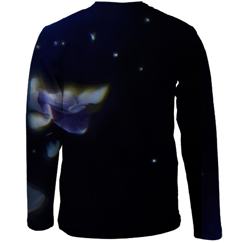 Дитячий 3D лонгслів Evernight - Honkai Star Rail (вид ззаду)