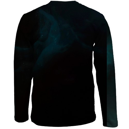 Детский 3D лонгслив Destiny 2 The Edge of Fate (вид сзади)