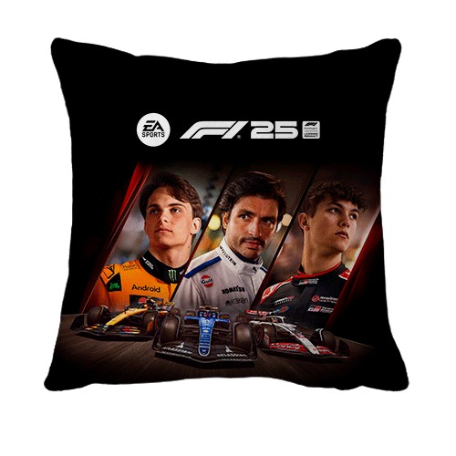3D подушка F1 25 Cover Art (вид спереди)