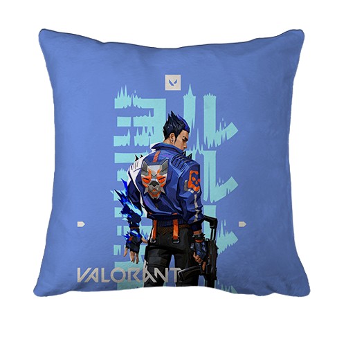 3D подушка Yoru - Valorant (вид спереди)