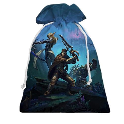 3D Подарунковий мішечок WoW - The War Within (вид спереду)