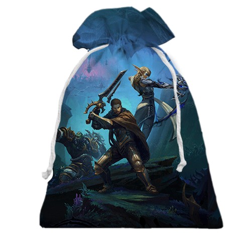 3D Подарунковий мішечок WoW - The War Within (вид ззаду)