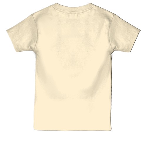 Детская 3D футболка Spy x Family (вид сзади)