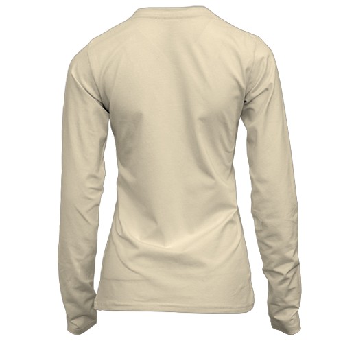 Женский 3D лонгслив Spy x Family (вид сзади)