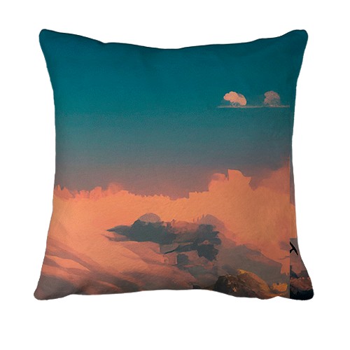 3D подушка Creature Commandos (вид сзади)