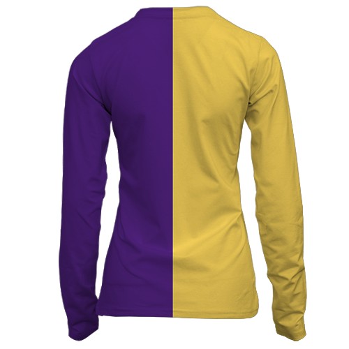 Жіночий 3D лонгслів Kobe Bryant Tribute (вид ззаду)