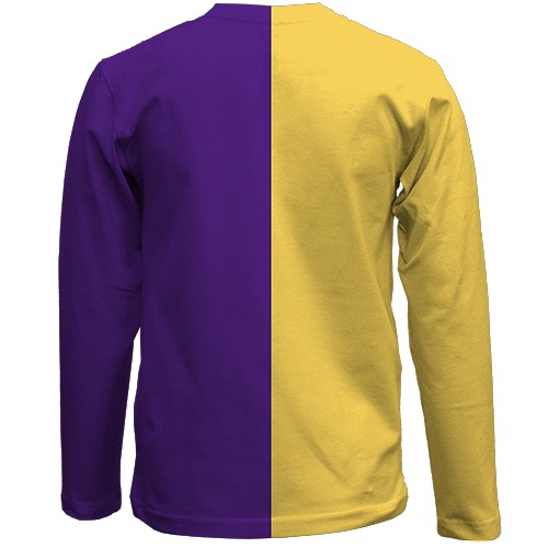 Дитячий 3D лонгслів Kobe Bryant Tribute (вид ззаду)