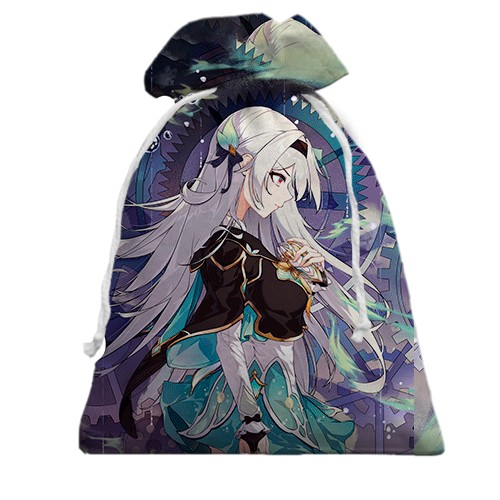 3D Подарунковий мішечок Firefly - Honkai Star Rail (вид ззаду)