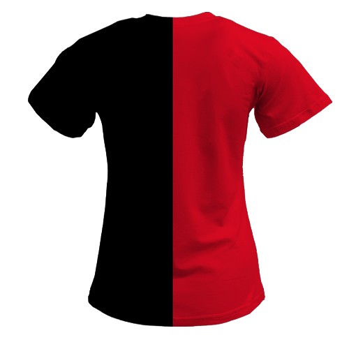 Жіноча 3D футболка Spider-Man Logo Minimalism (вид ззаду)