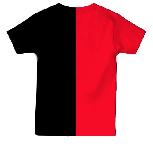 Дитяча 3D футболка Spider-Man Logo Minimalism (вид ззаду)