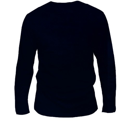 Мужской 3D лонгслив Baby Garfield (вид сзади)