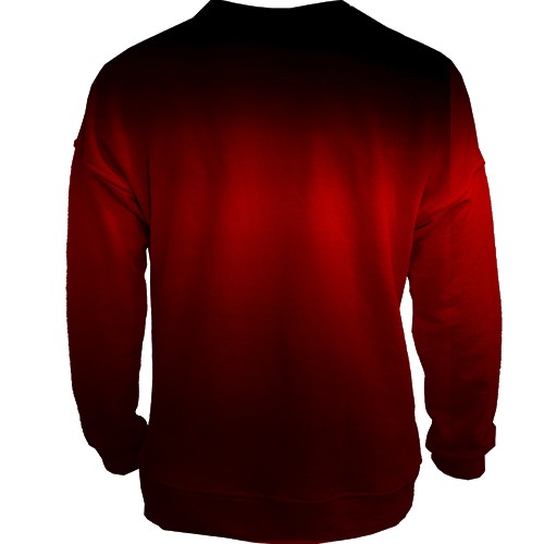 3D свитшот Knuckles TV (вид сзади)