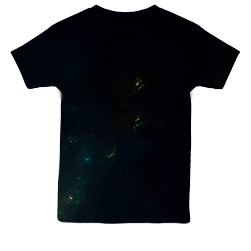 Детская 3D футболка Iron-Man x Doctor Doom (вид сзади)